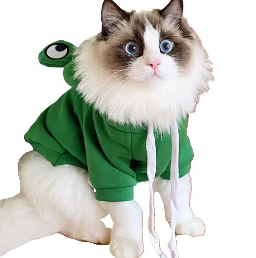 Hoodie Green Frog