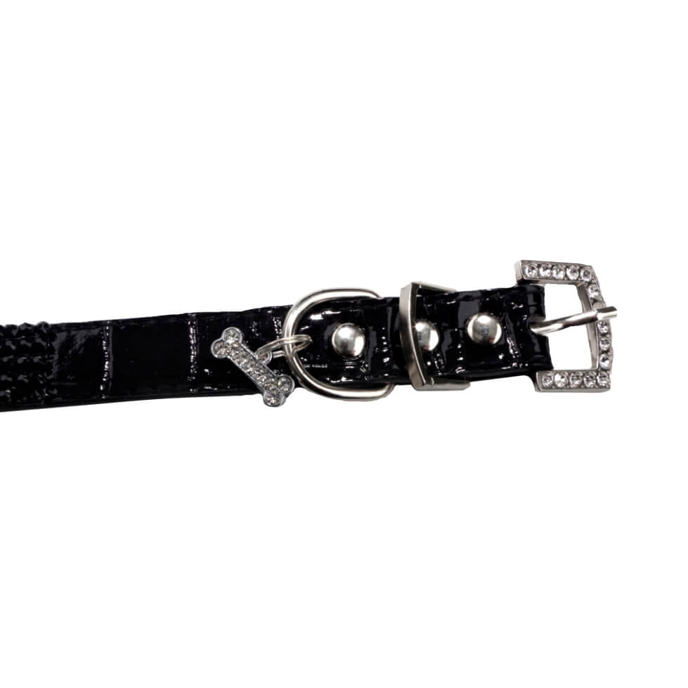 Collar Black Diamante