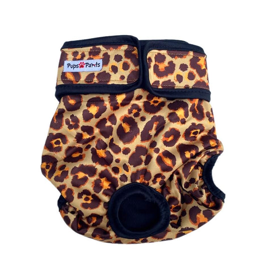 Sanitary Pants Luxury Leopard