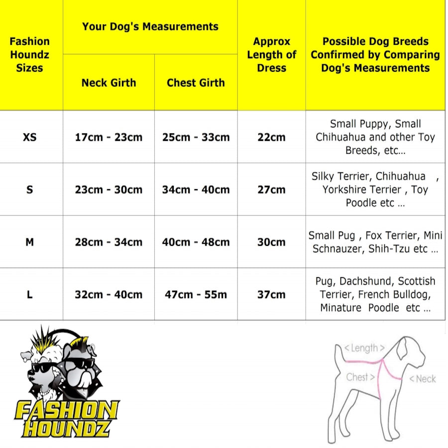 Dress Black Polka Dot with Matching Lead