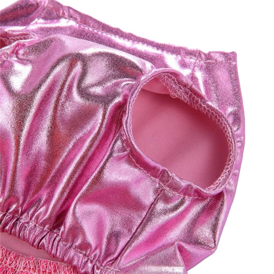 Dress Pink Princess with Crown