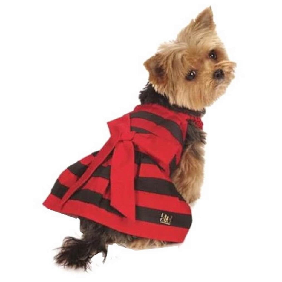 Dress Designer Red Stripe