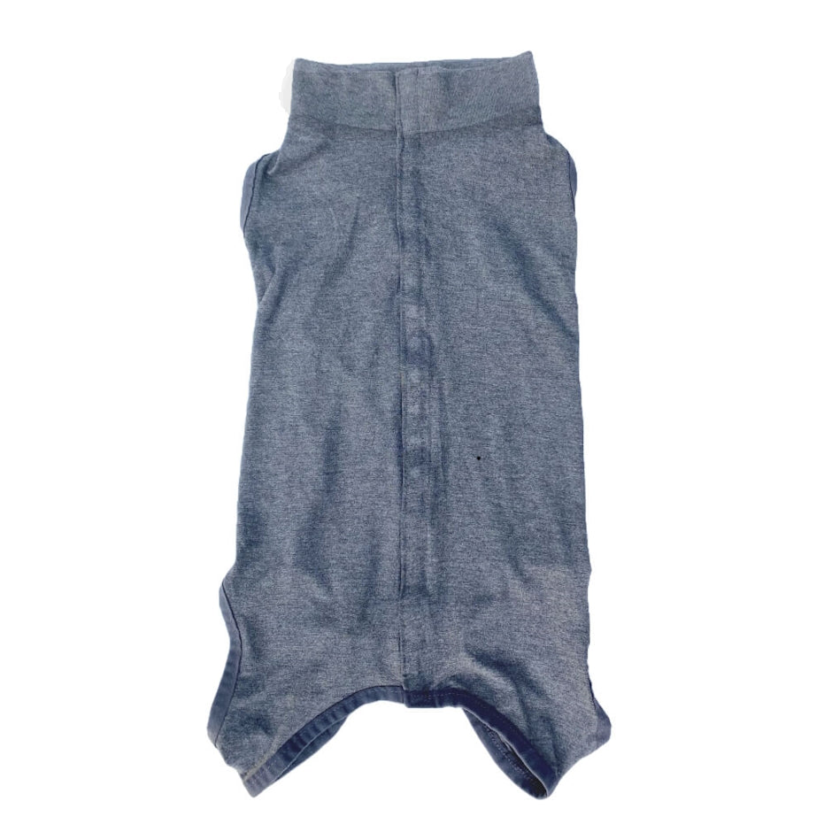Dog Medical Recovery Jumpsuit Grey