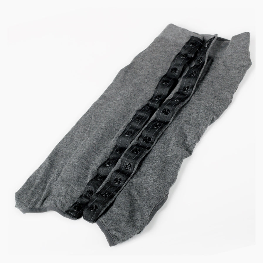 Dog Medical Recovery Jumpsuit Grey