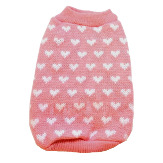 Sweater Pink Hearts