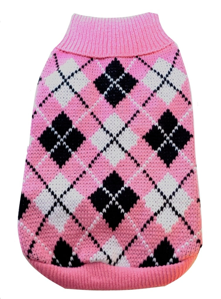 Sweater Plaid Knit