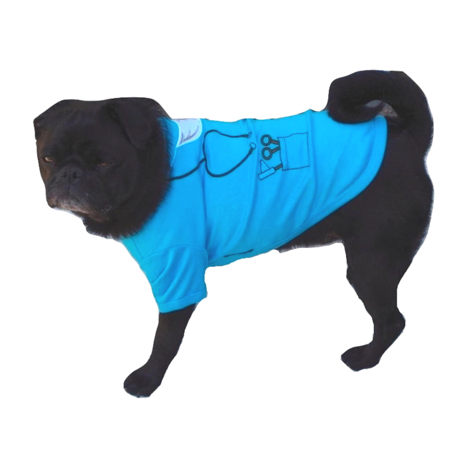 Shirt Blue Dr Woof
