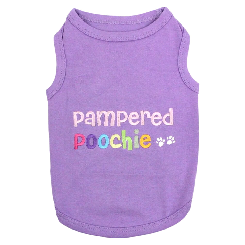 Shirt Purple Pampered Poochie