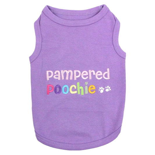 Shirt Purple Pampered Poochie