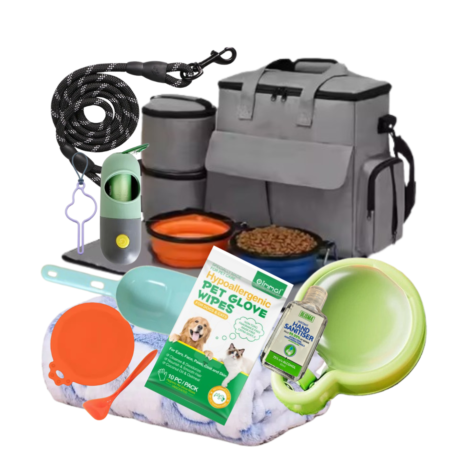 Essential Go Bag - Travel Pet Kit
