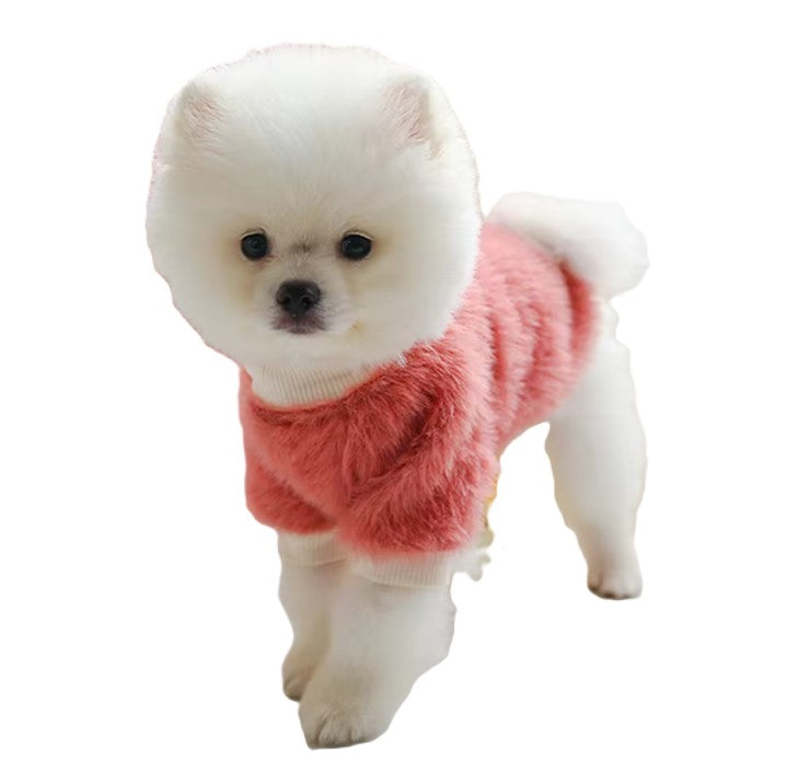 Sweater Fleece Plush Daisy