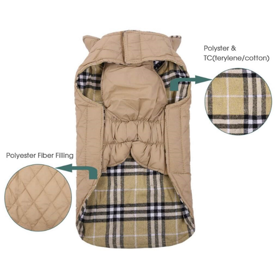 Coat Reversible Check