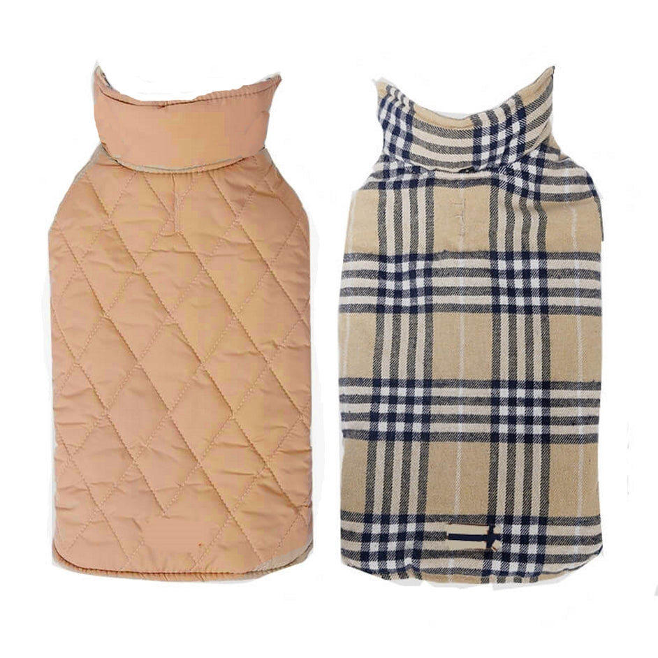 Coat Reversible Check