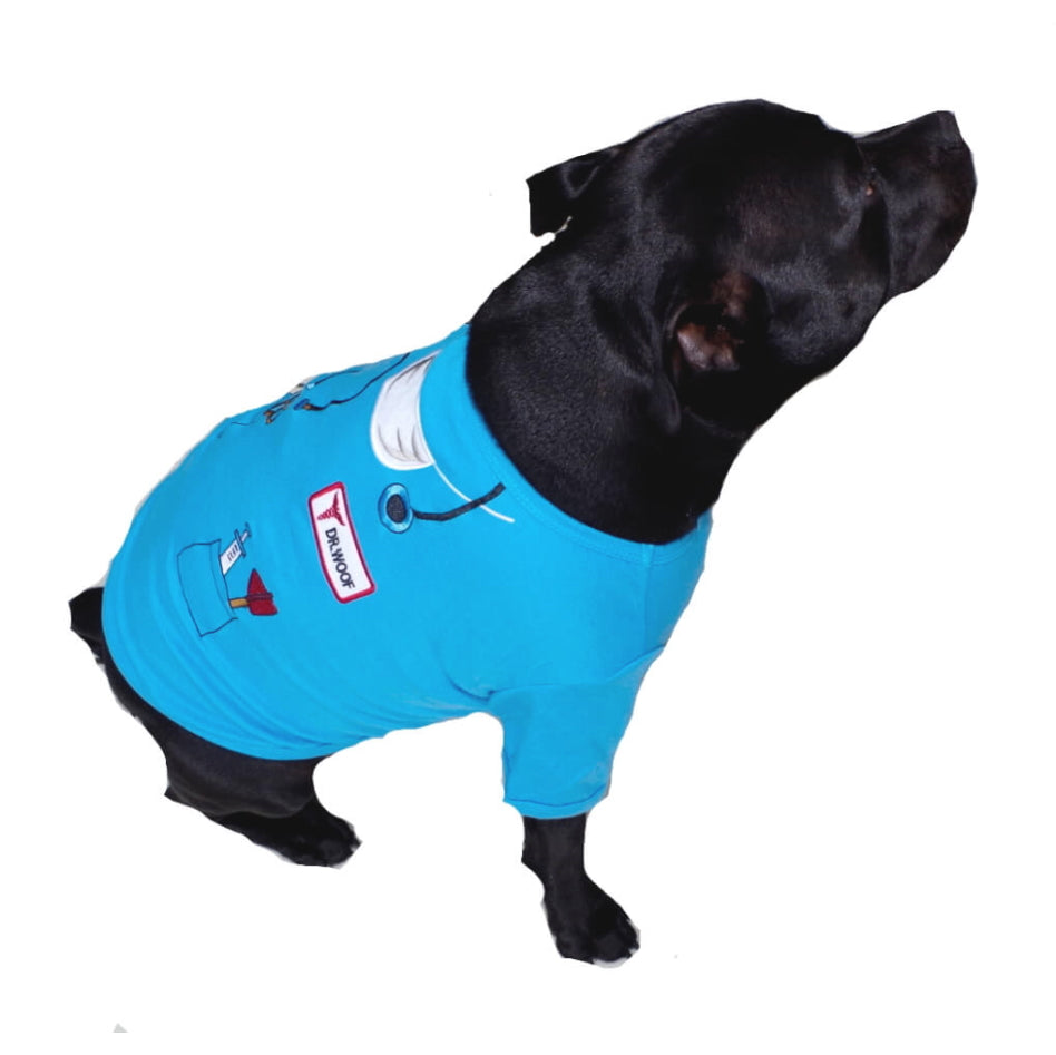 Shirt Blue Dr Woof