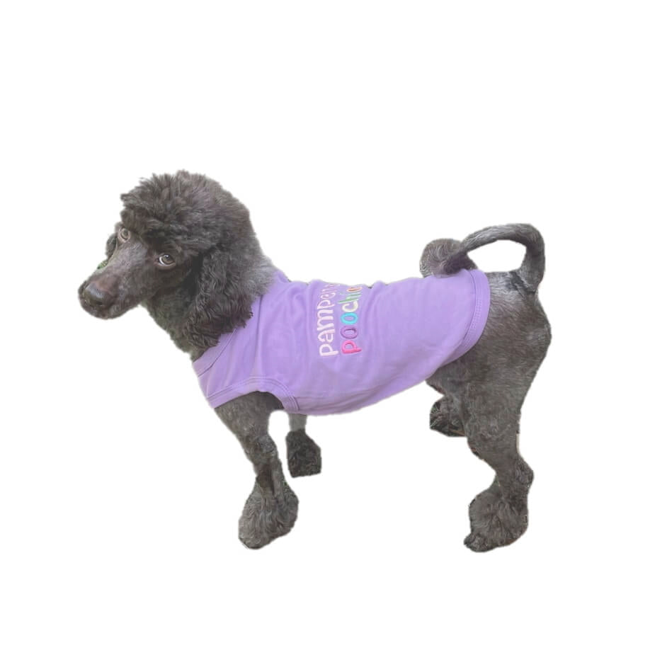 Shirt Purple Pampered Poochie