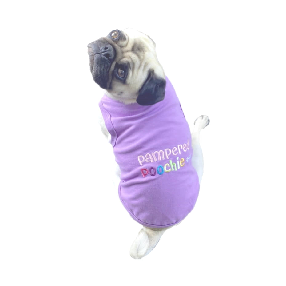 Shirt Purple Pampered Poochie