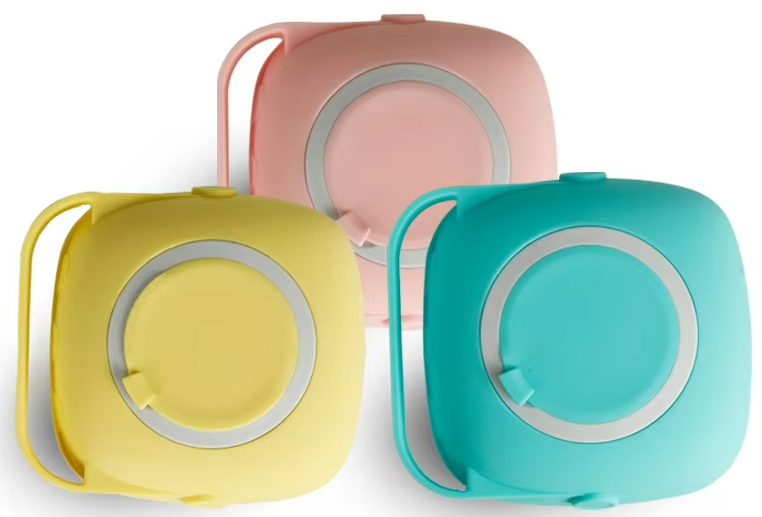 Soft Massage Bath Brush Dispenses Shampoo