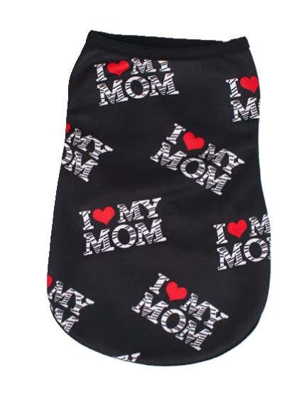 Shirt Black I Love My Mum