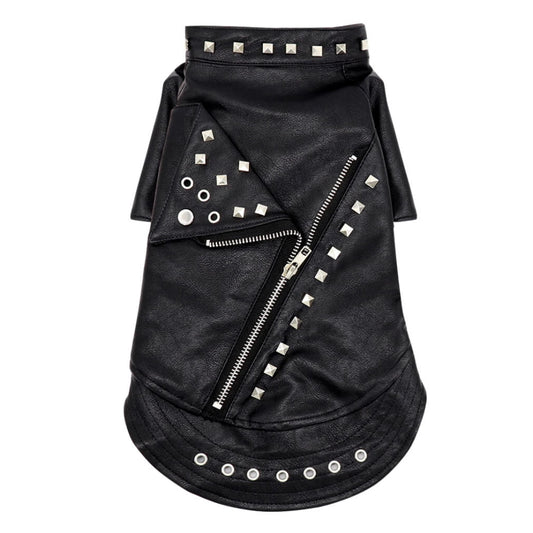 Coat Black Biker