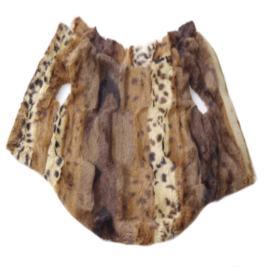 Coat Faux Fur Gangsta