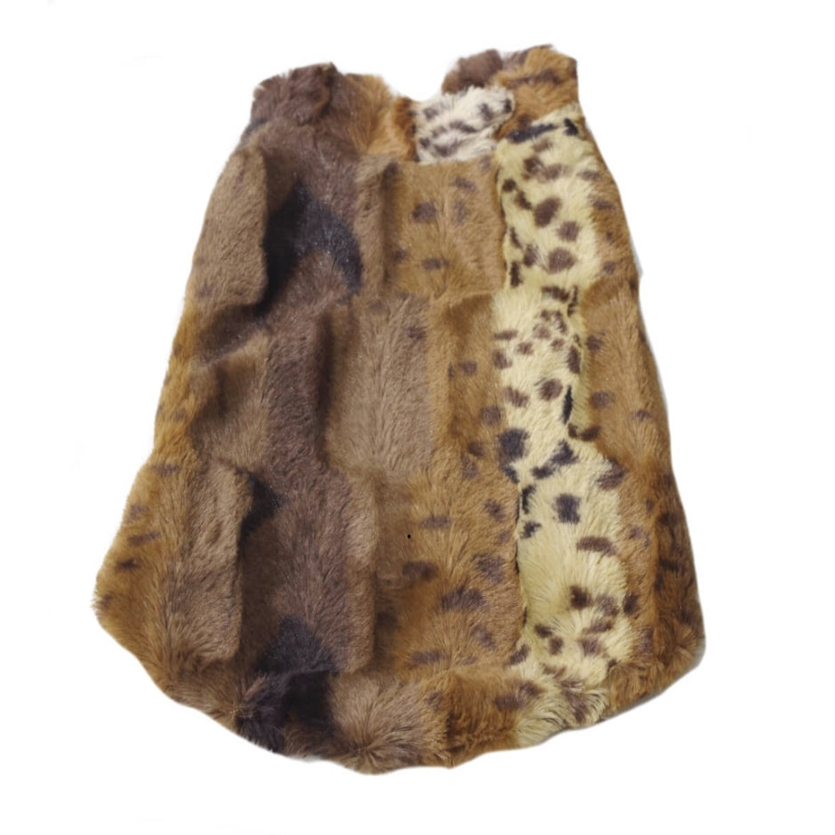 Coat Faux Fur Gangsta