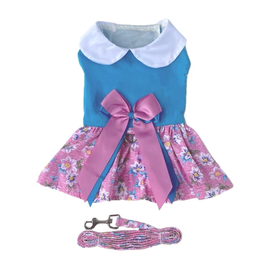 Dress Fabulous Floral with Matching Lead