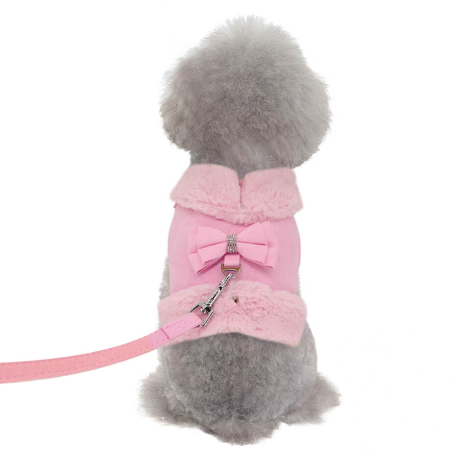 Harness Fur Trim with Lead
