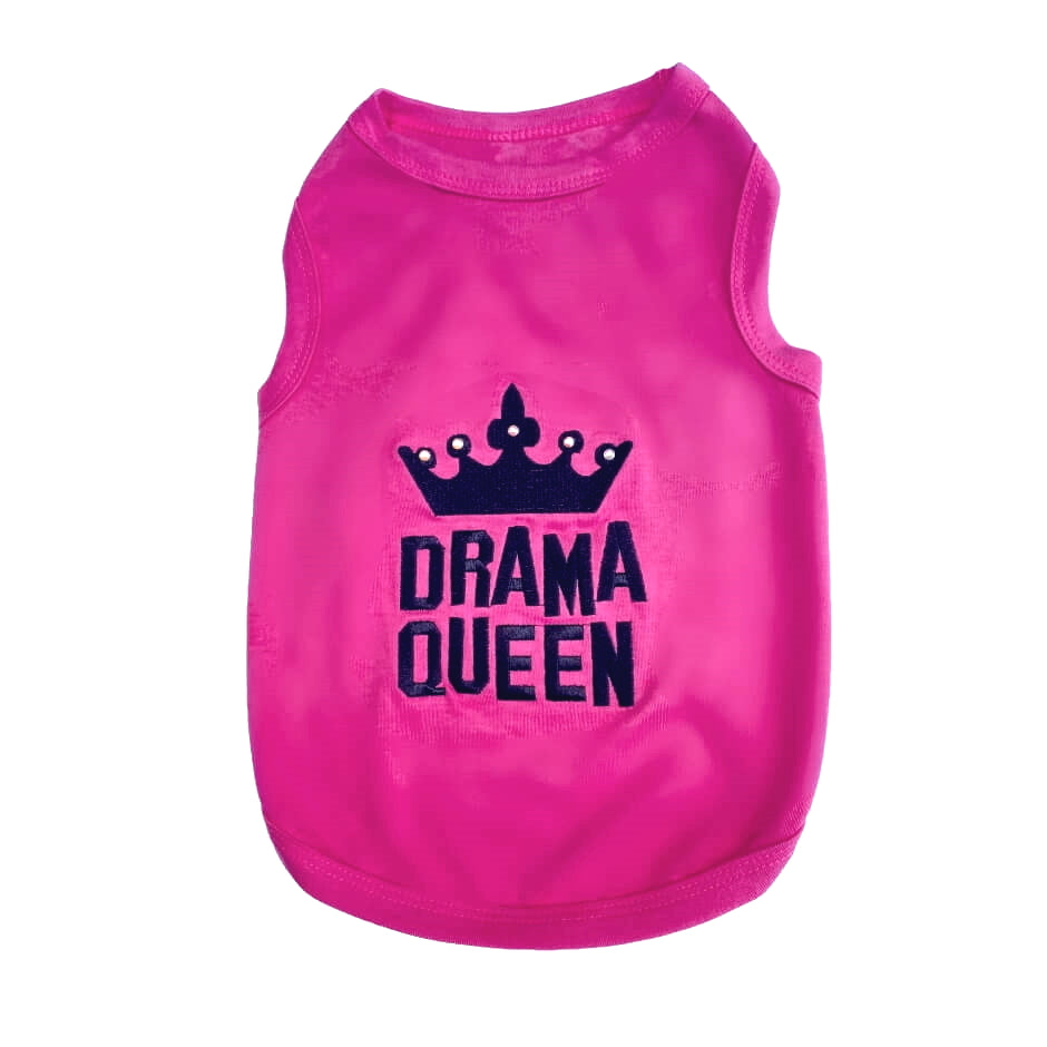 Shirt Hot Pink Rhinestone Drama Queen