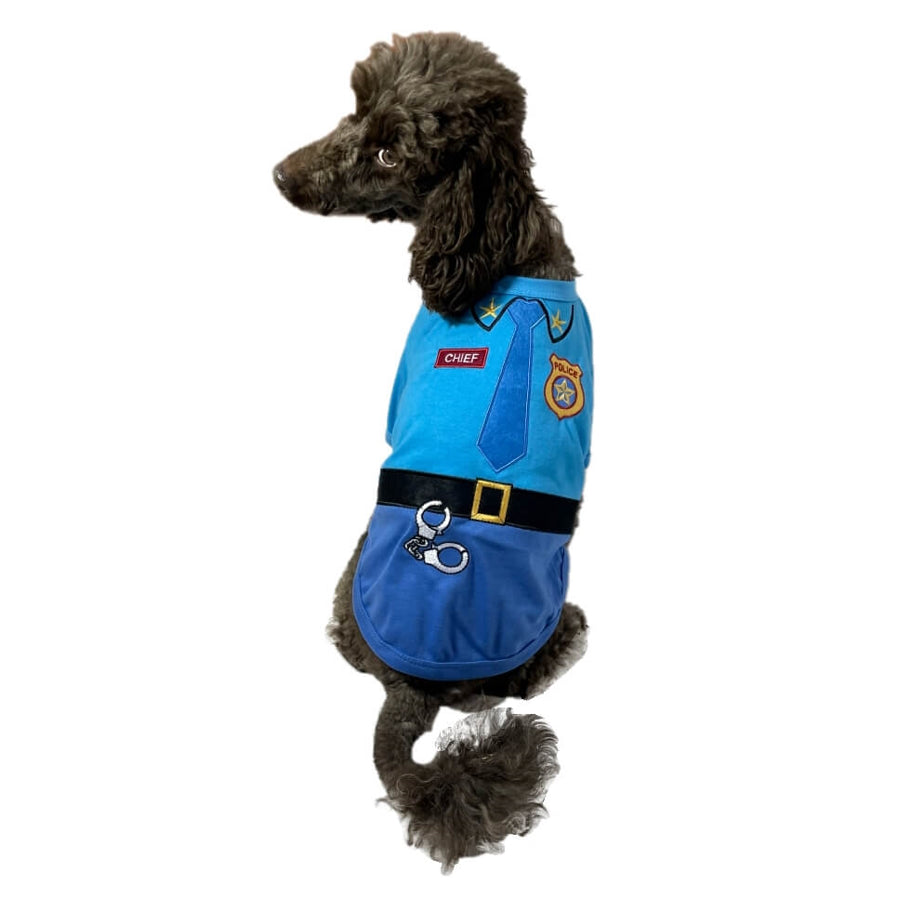 Shirt Blue Police Chief