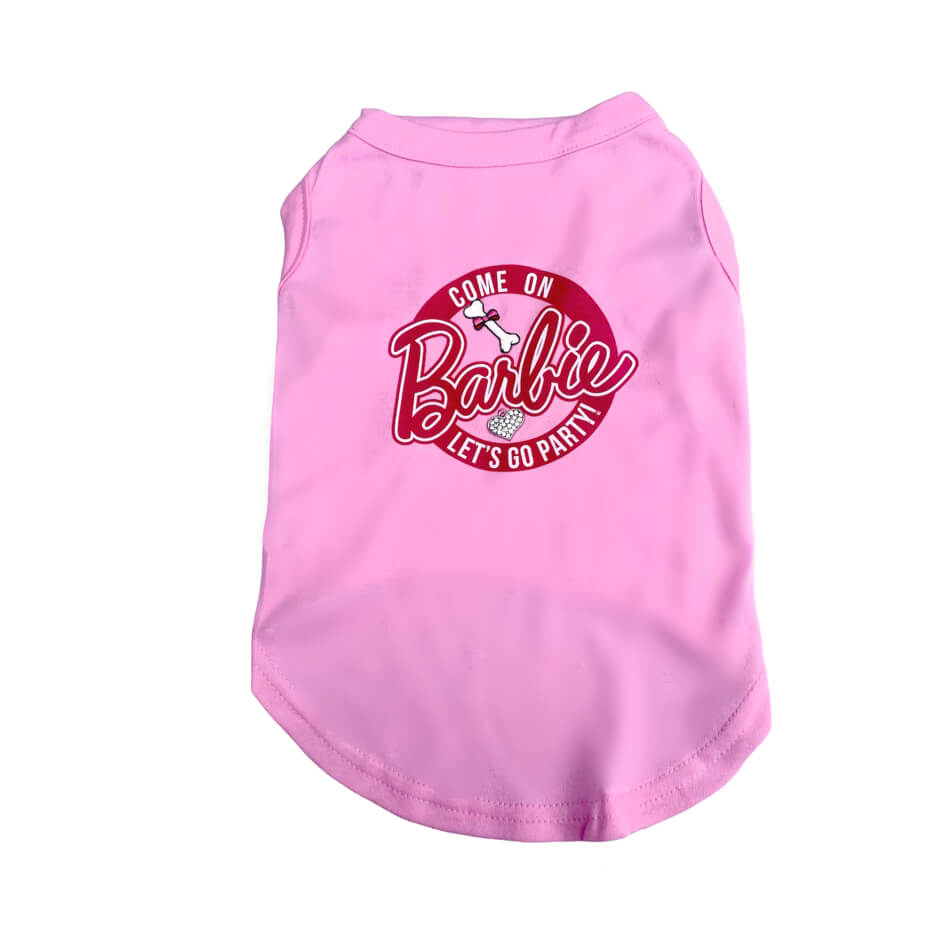 Shirt Pink Barbie Party