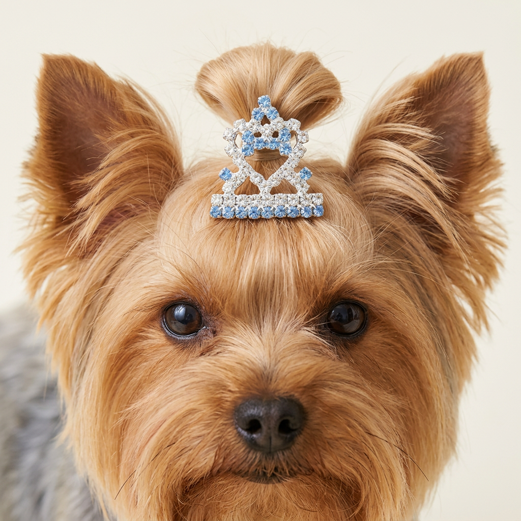 Hair Clip Love Heart Rhinestones