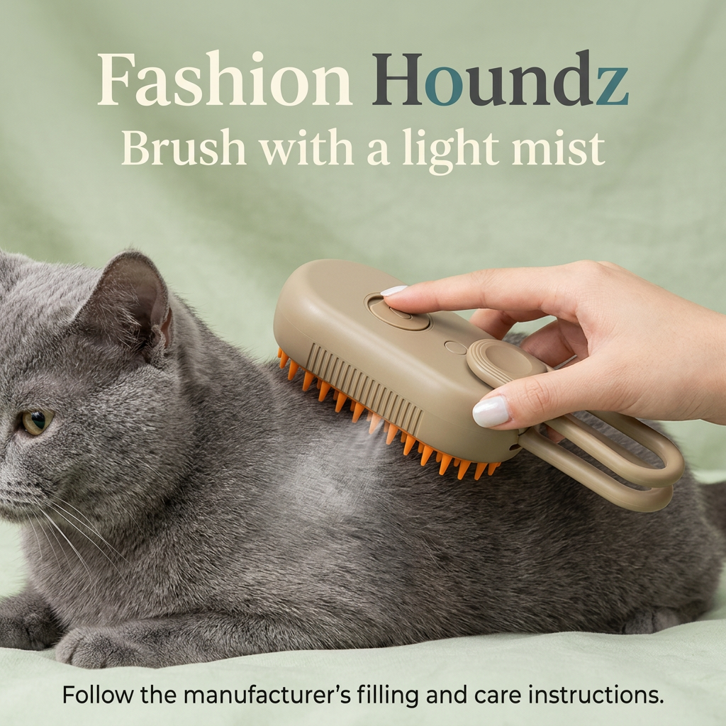 Grooming Steam Pet Brush