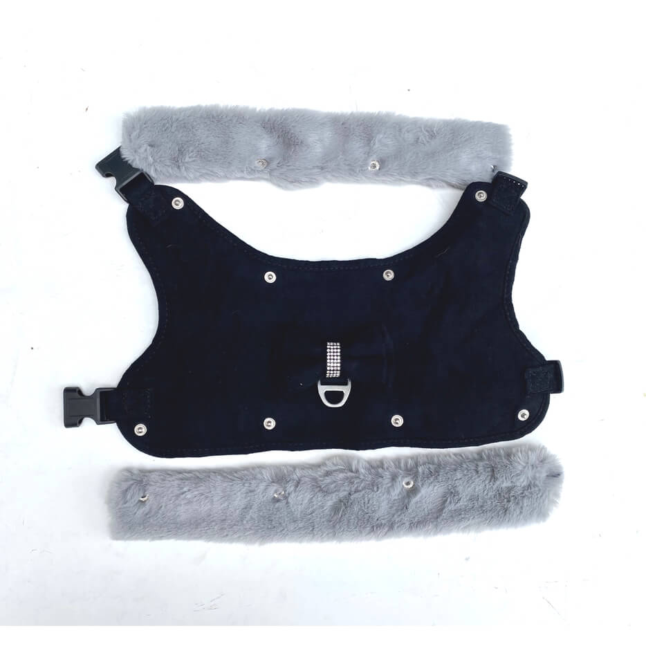Harness Fur Trim with Lead