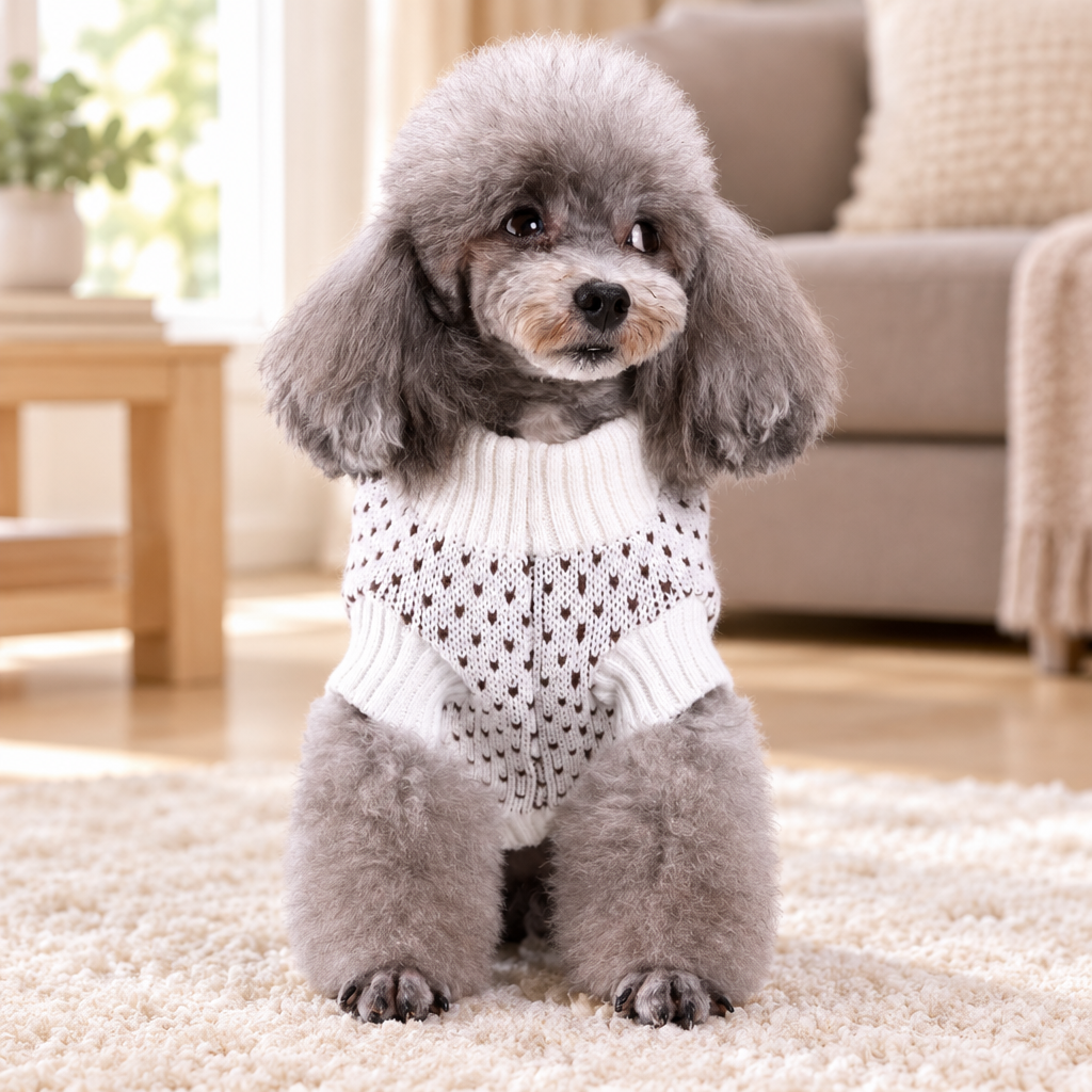 Sweater Paw Patch Knit