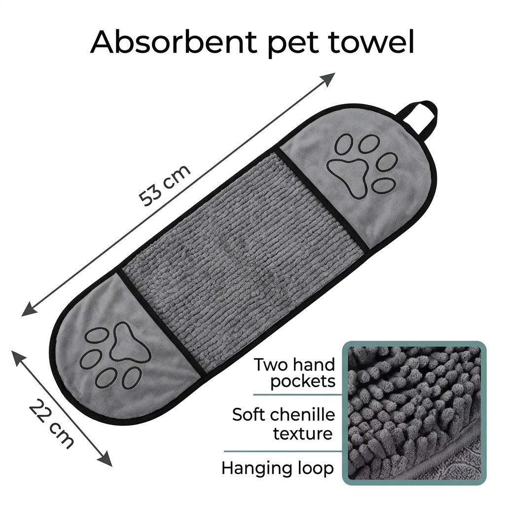 Quick Dry Absorbent Pet Towel