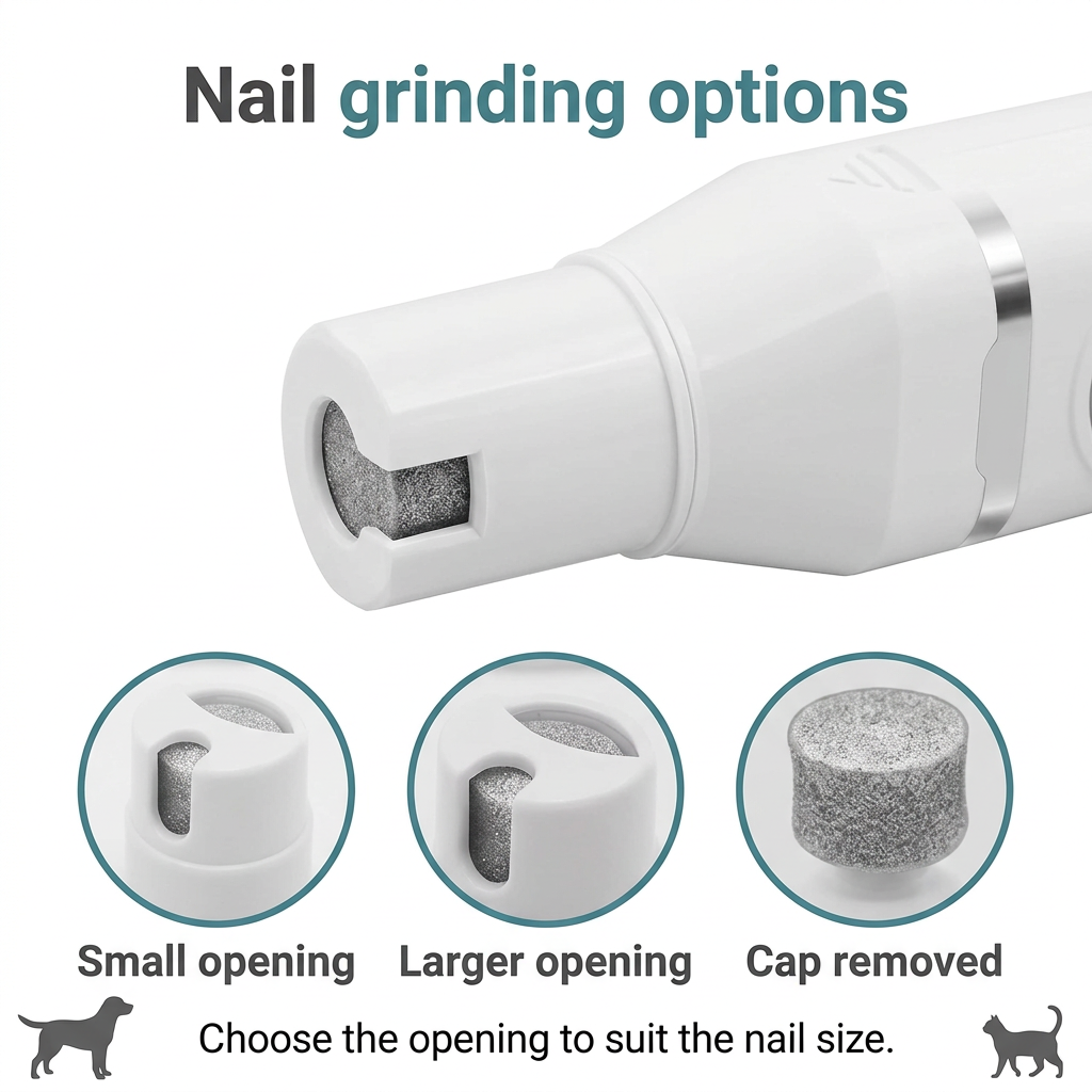 4-in-1 Clippers & Nail Grinder USB Rechargable