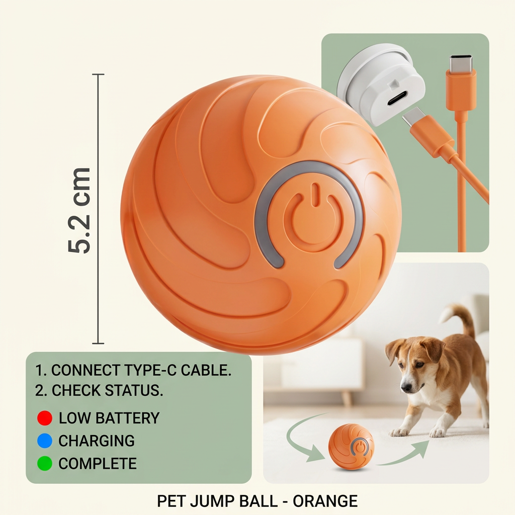 Electronic Interactive Bouncing Ball