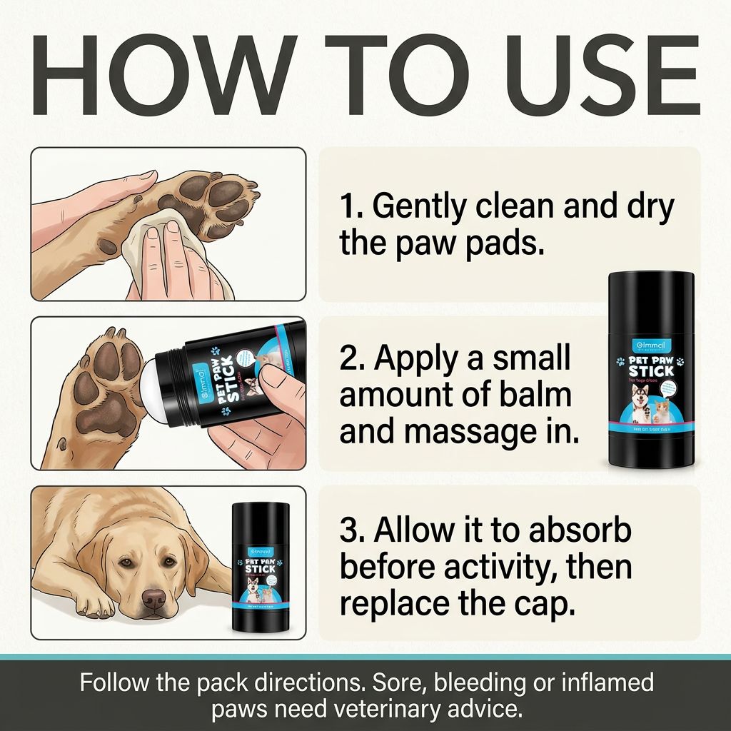 Natural Organic Paw Balm Stick