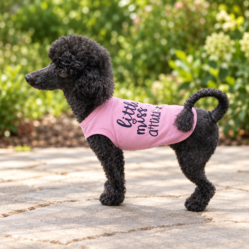 Shirt Pink Little Miss Attitude