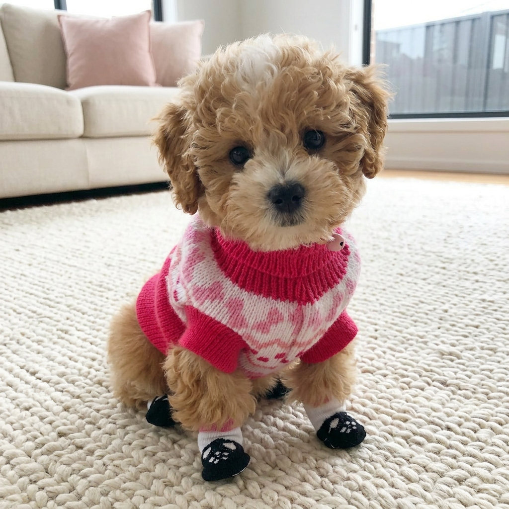 Sweater Hot Pink Bones Knit