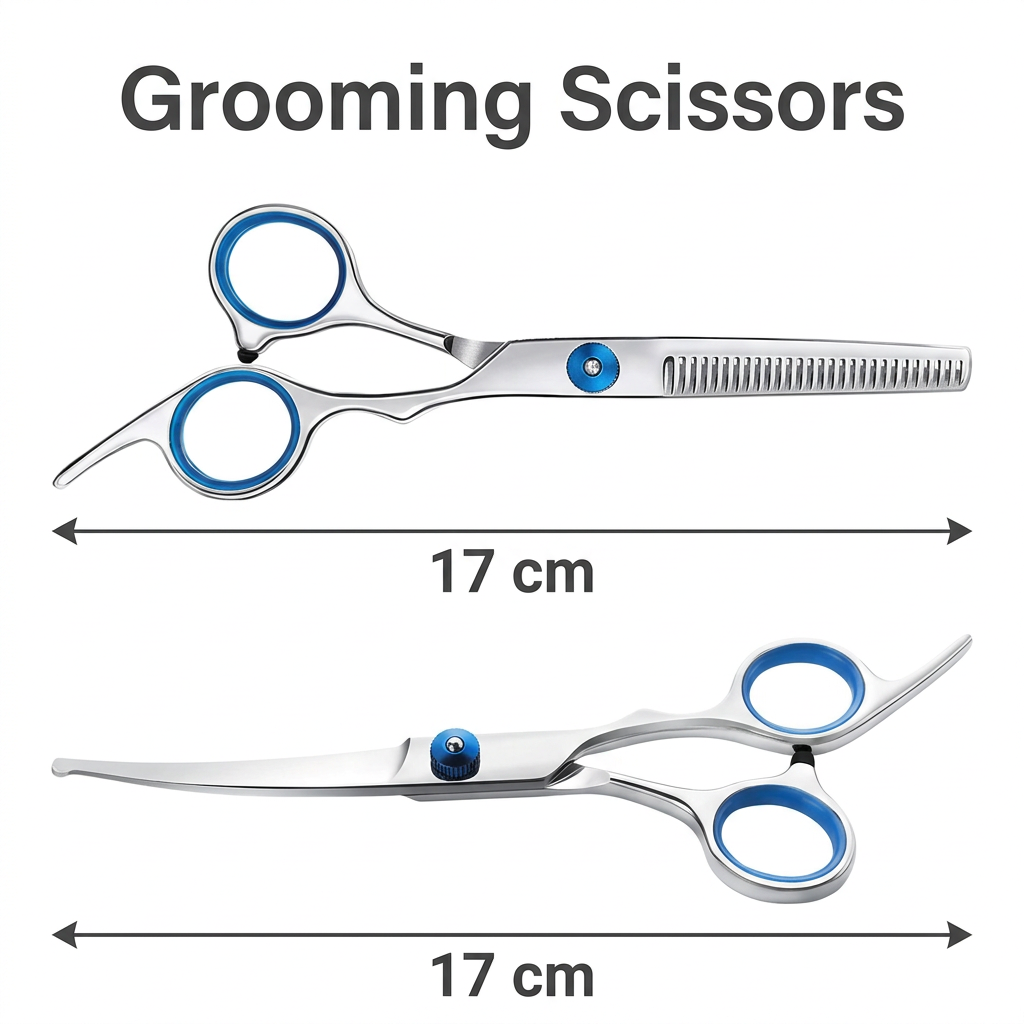 Dog Scissors & Thinning Shears Grooming Set
