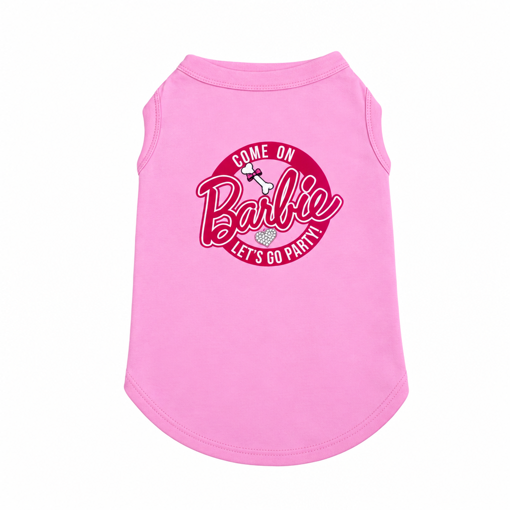 Shirt Pink Barbie Party