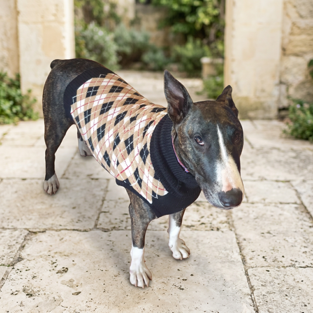 Sweater Tartan Plaid Knit