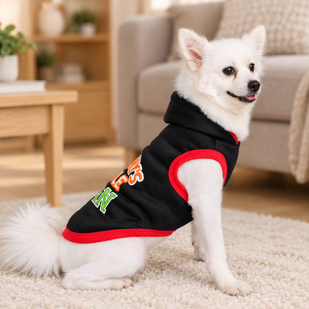 Hoodie Fleece Black Mummy's Little Man