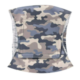 Dog Belly Band Wrap Blue Camo