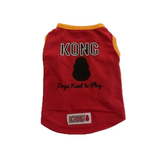 Dog T Shirt Kong Red 40+ Sun Protection