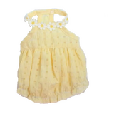 Dog Dress Yellow Daisy