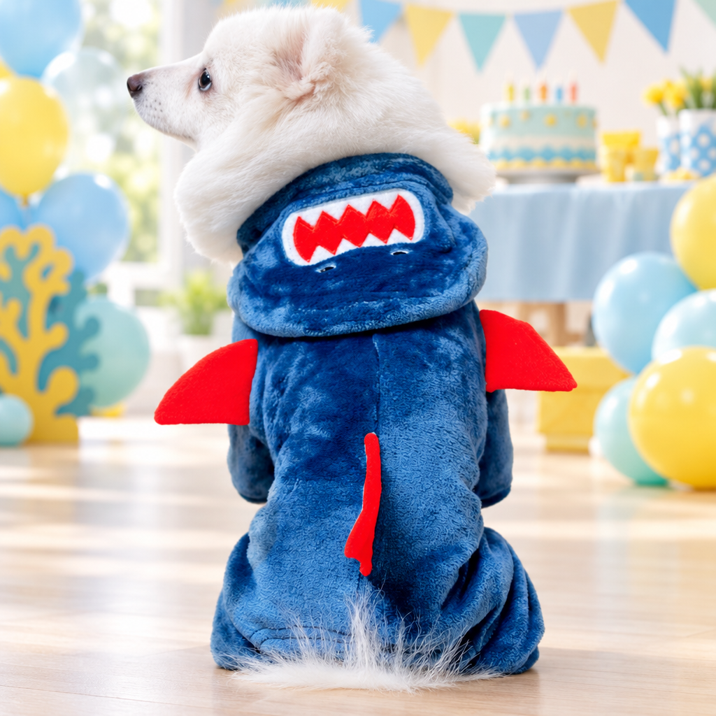 Jumpsuit Blue Shark