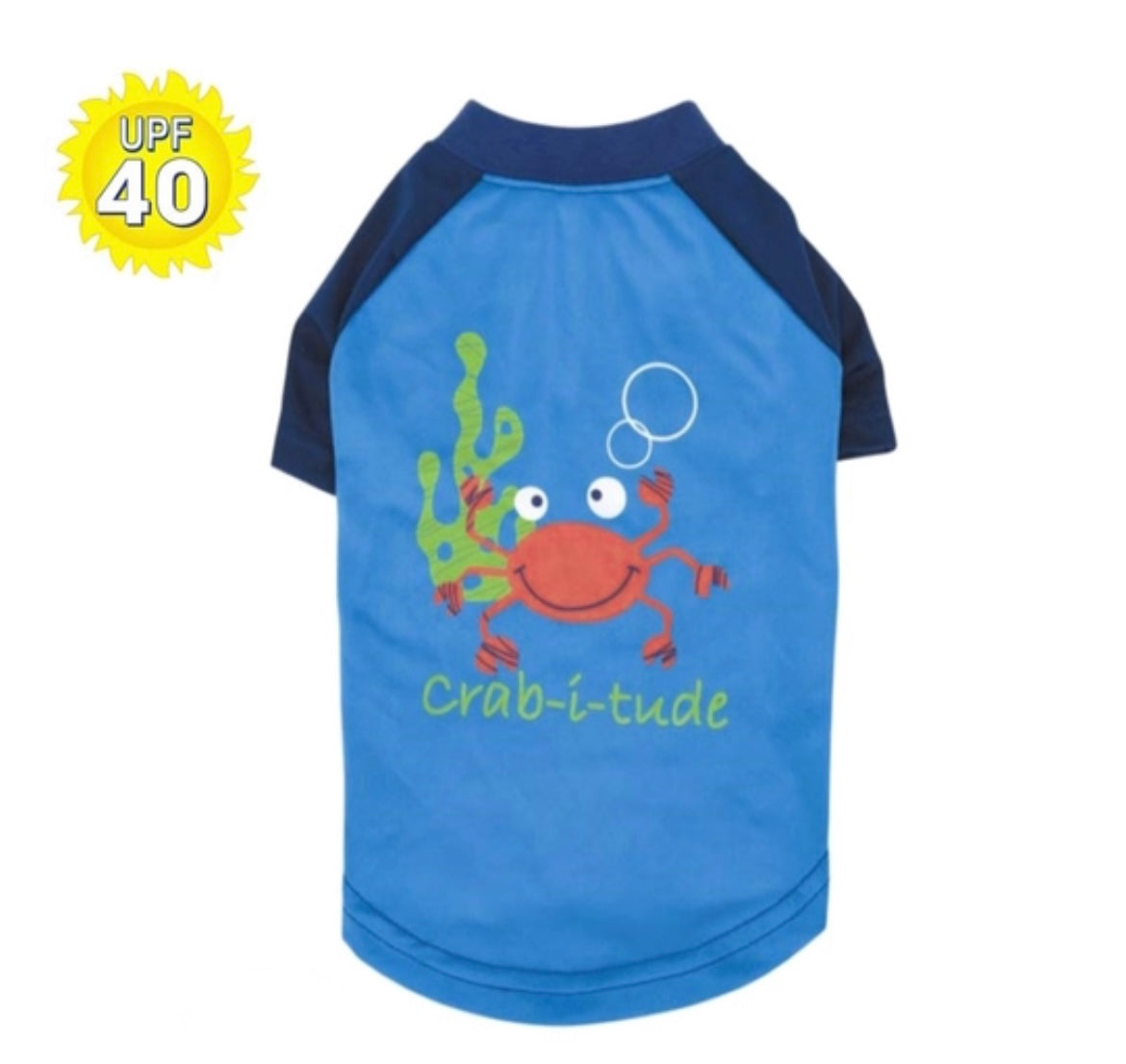 Rash Shirt Blue Crab Sun Protection 40+ SPF