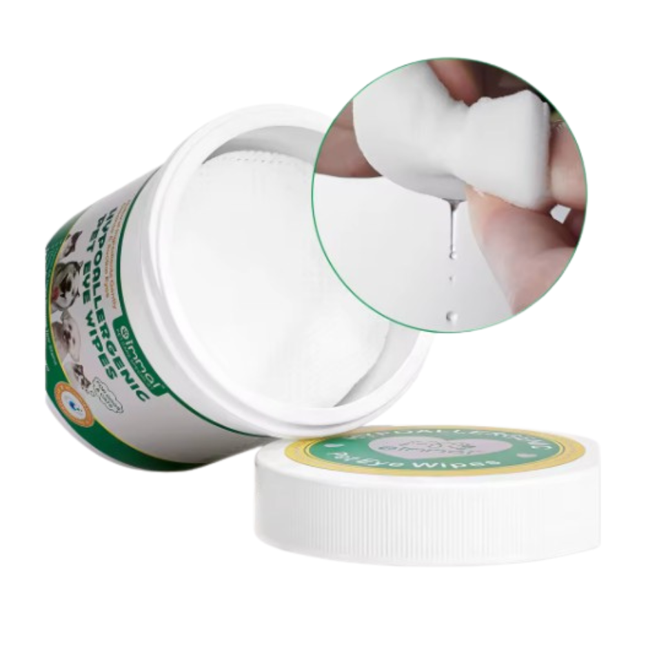 Hypoallergenic Pet Eye Wipes